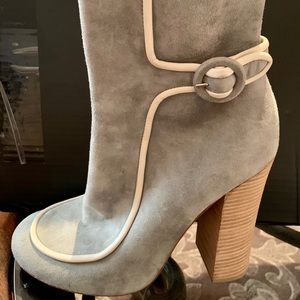 Derek Lam gray suede boots, worn for 1 hr.